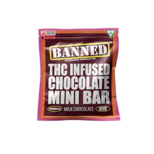 Banned - 200mg Mini Chocolate - Milk Chocolate