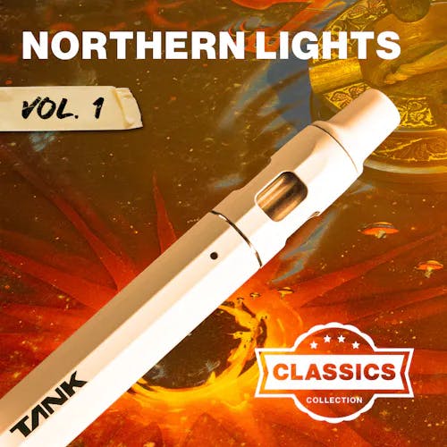 The TANK Northern Lights AIO Vape 1g | Lazy River Products - Tewksbury