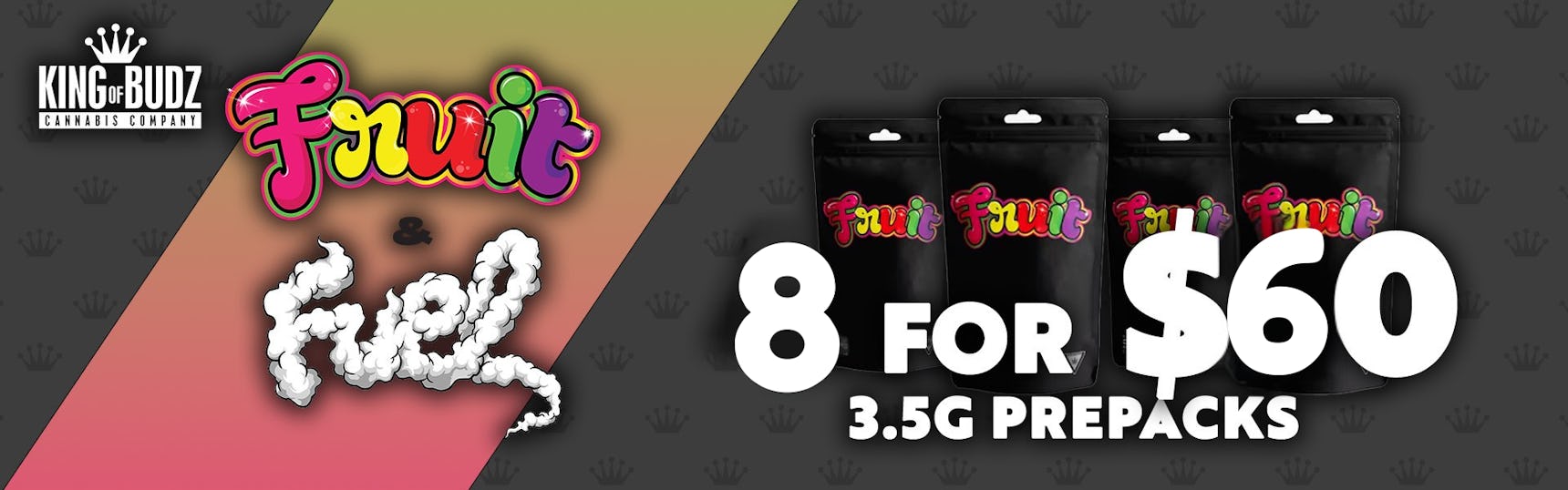 Fruit AND Fuel 3.5g 8/$60