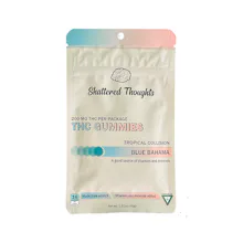 Shattered Thoughts - 100mg Gummies - Blue Bahama