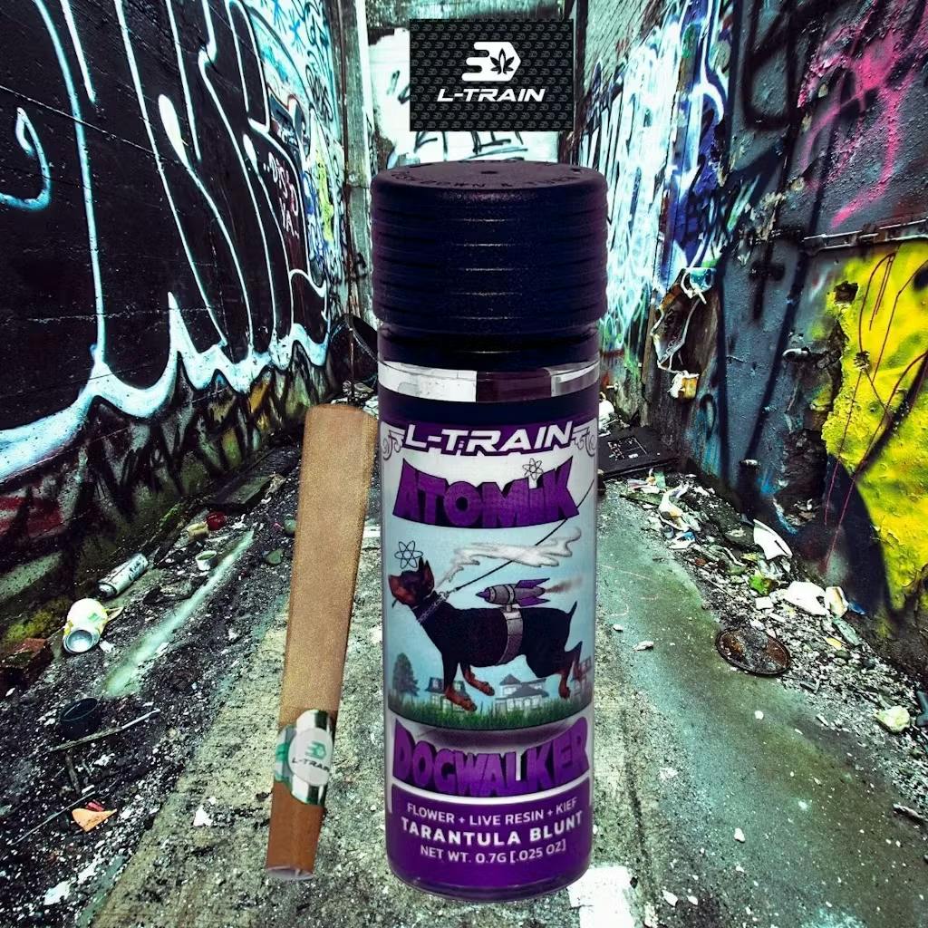 L-Train - .7g Atomik Dogwalker Infused Blunt - The "D" OG