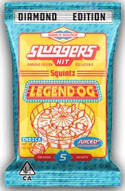 LEGEND OG DIAMOND & HASH INFUSED 5PK PREROLLS