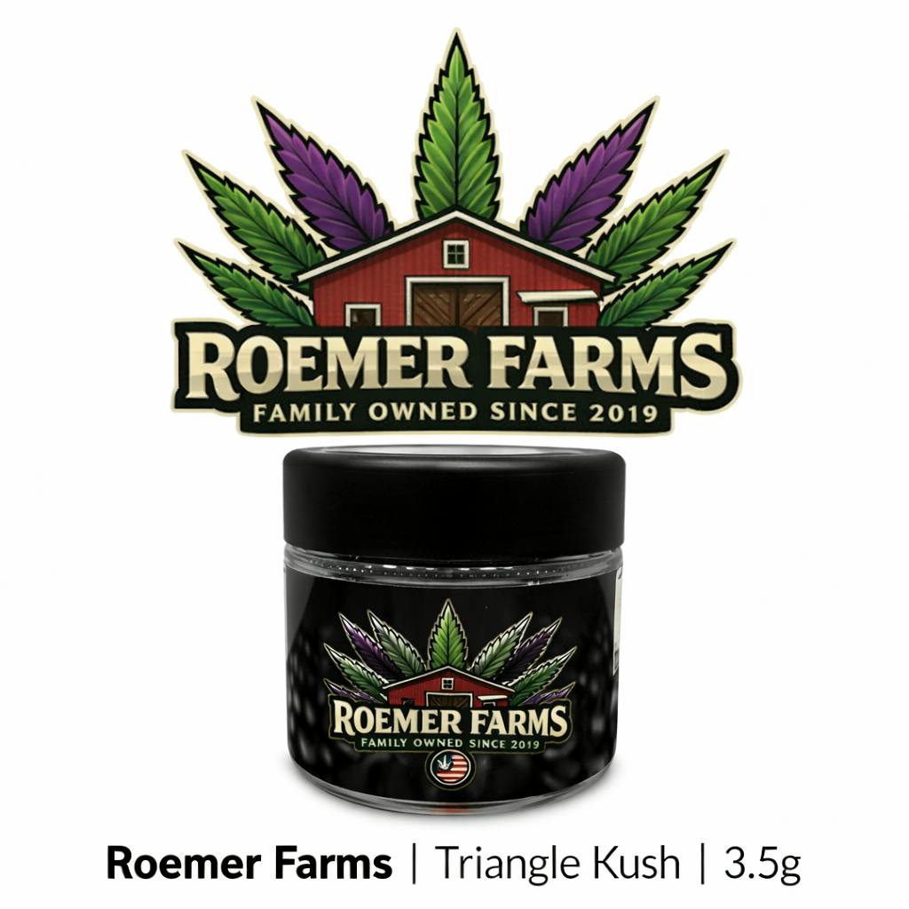 Product Roemer Farms | Triangle Kush | 3.05% terps