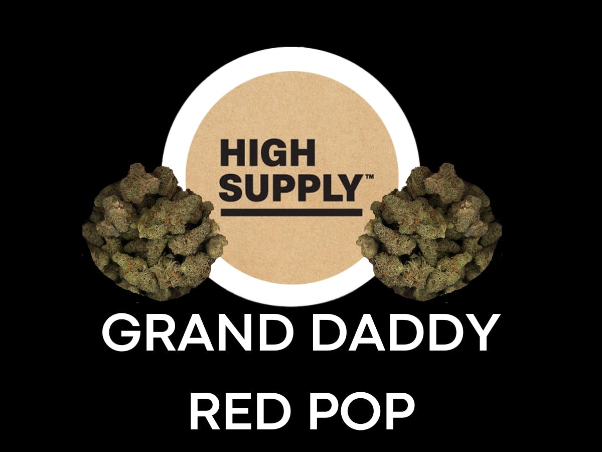 Product: HIGH SUPPLY | GRAND DADDY RED POP | PRE-PACK SATIVA
