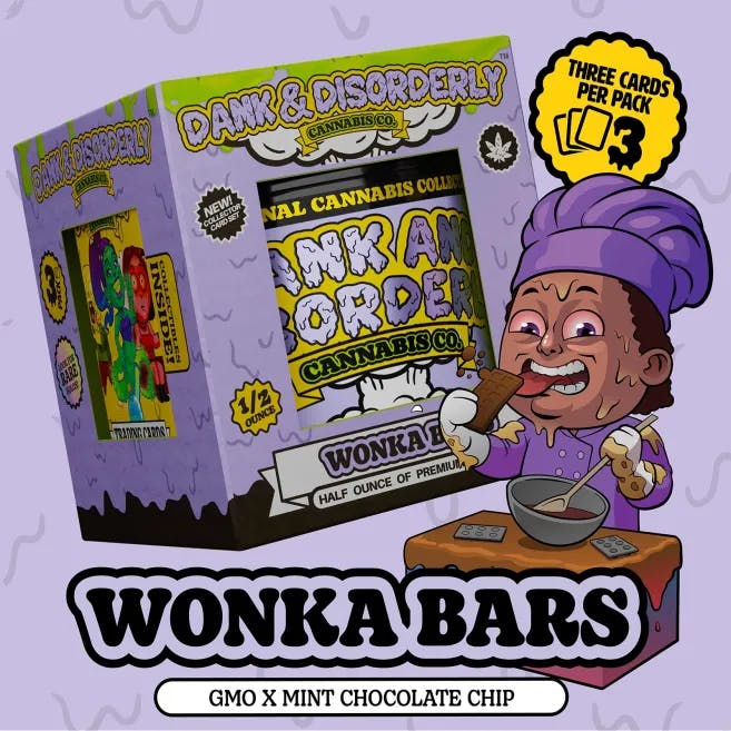 Dank & Disorderly - 14g Prepack Jar - Wonka Bars