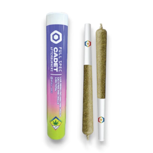 Full Spec - Afterburners Live Resin Infused Preroll - 2pk 0.75g - Layer Cake