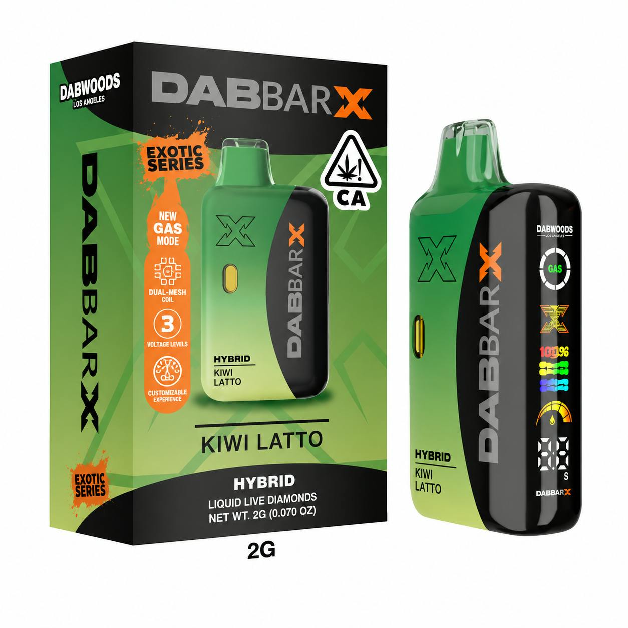 DabBar X | Kiwi Latto | Liquid Live Diamonds AIO | 2g
