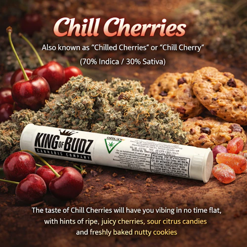 KOB - 1g Preroll - Chilled Cherries