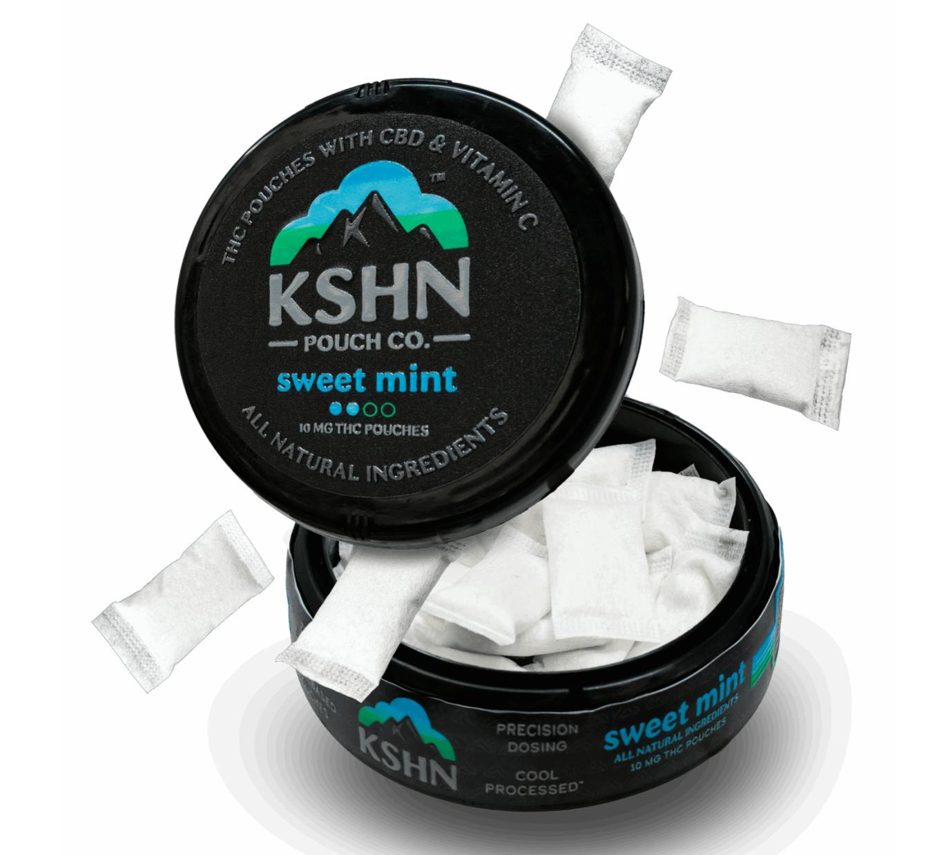 Buy KSHN Cinnamon 200mg THC Pouches 20 Pack By KSHN Online