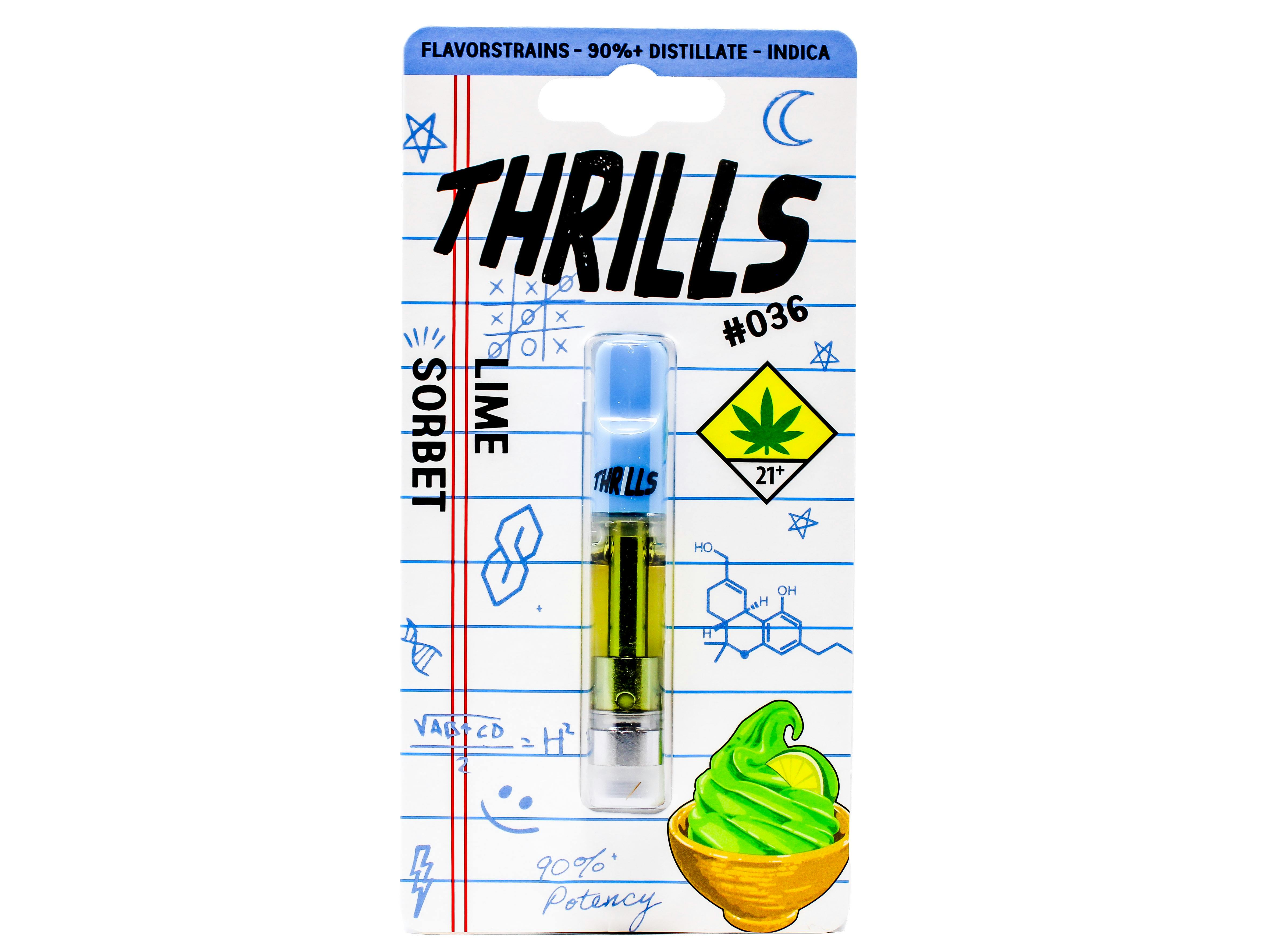 Lime Sorbet - FlavorStrains - Cartridge - 1g | Cannabis and Glass - Liberty  Lake