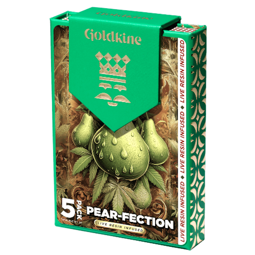 GoldKine - Pear-Fection 5 Pack Infused Pre-Rolls