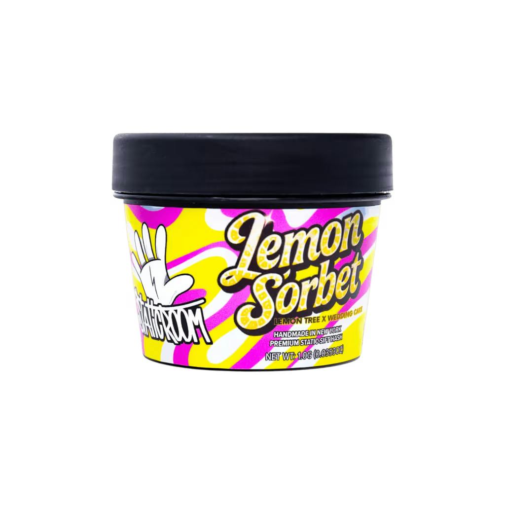 Static Room Lemon Sorbet 1g Static Sift Hash