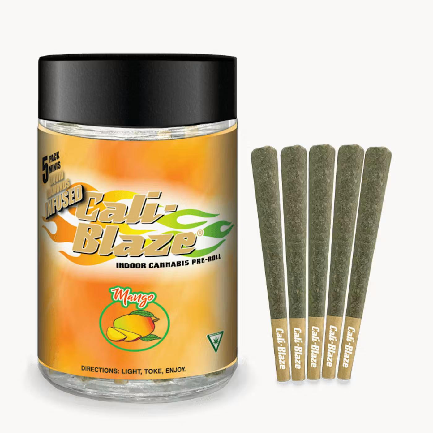 Product Cali-Blaze | Mango | Infused Minis /5pk