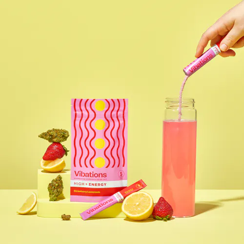 10mgStrawberry Lemonade Drink Mix /100mg-active