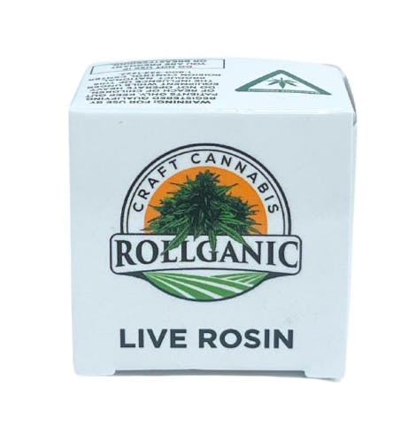 Rollganic - 1g Live Rosin - Jet Fuel