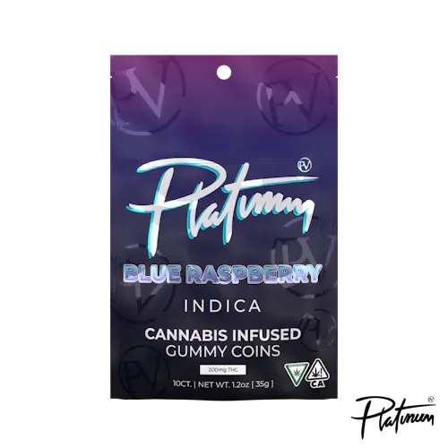 Blue Raspberry Gummies - 200mg • Pure Options