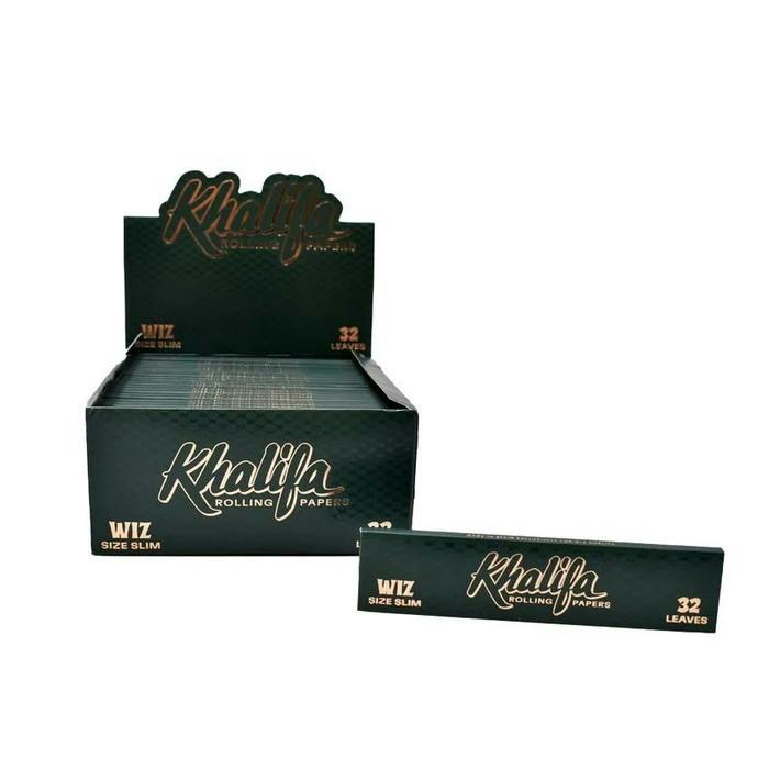 Khalifa King Size Slim Rolling Papers by Gatsby Cannabis Co. – Accessories at Gatsby Cannabis