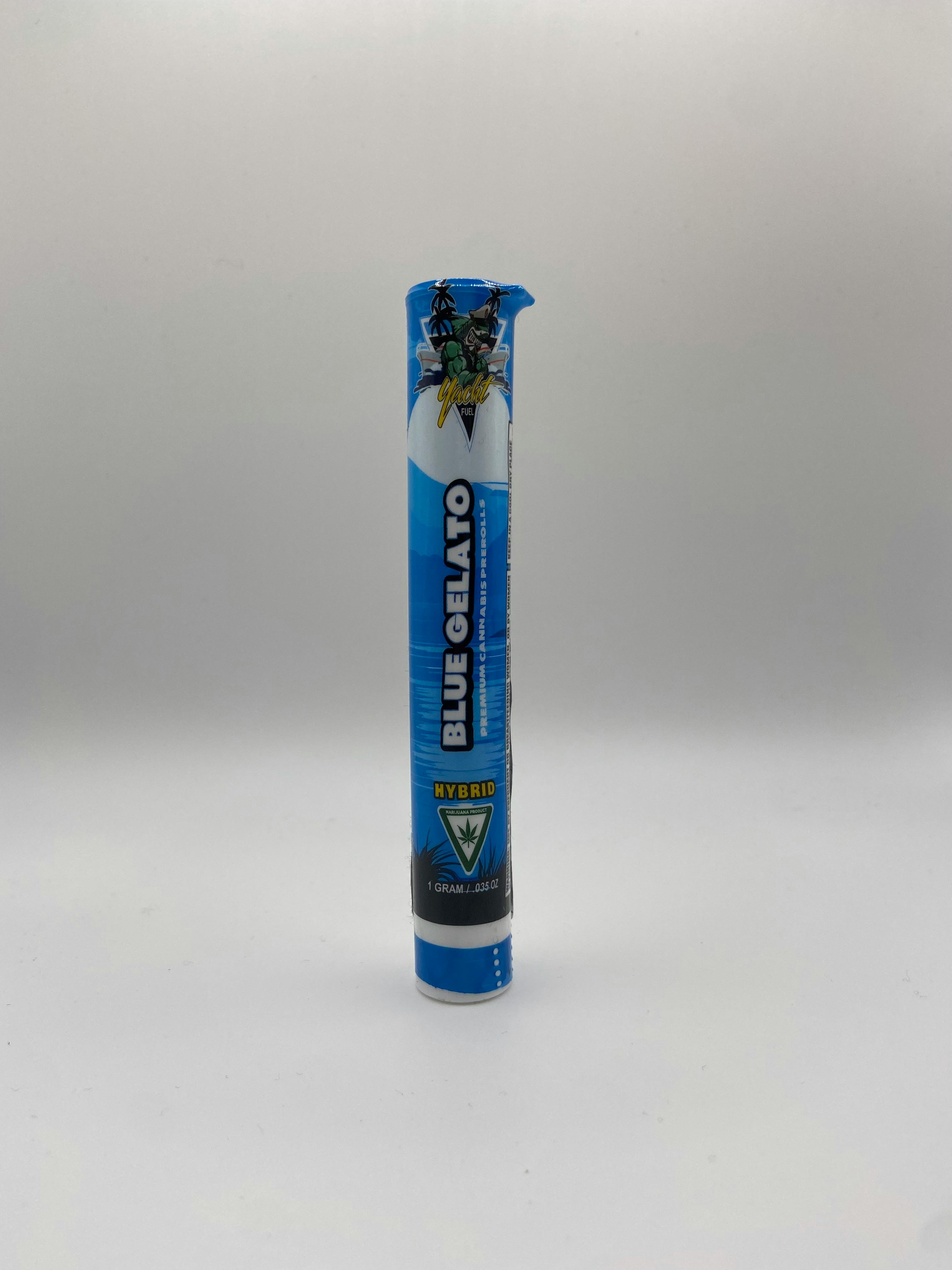 Yacht Fuel - 1g Preroll - Blue Gelato