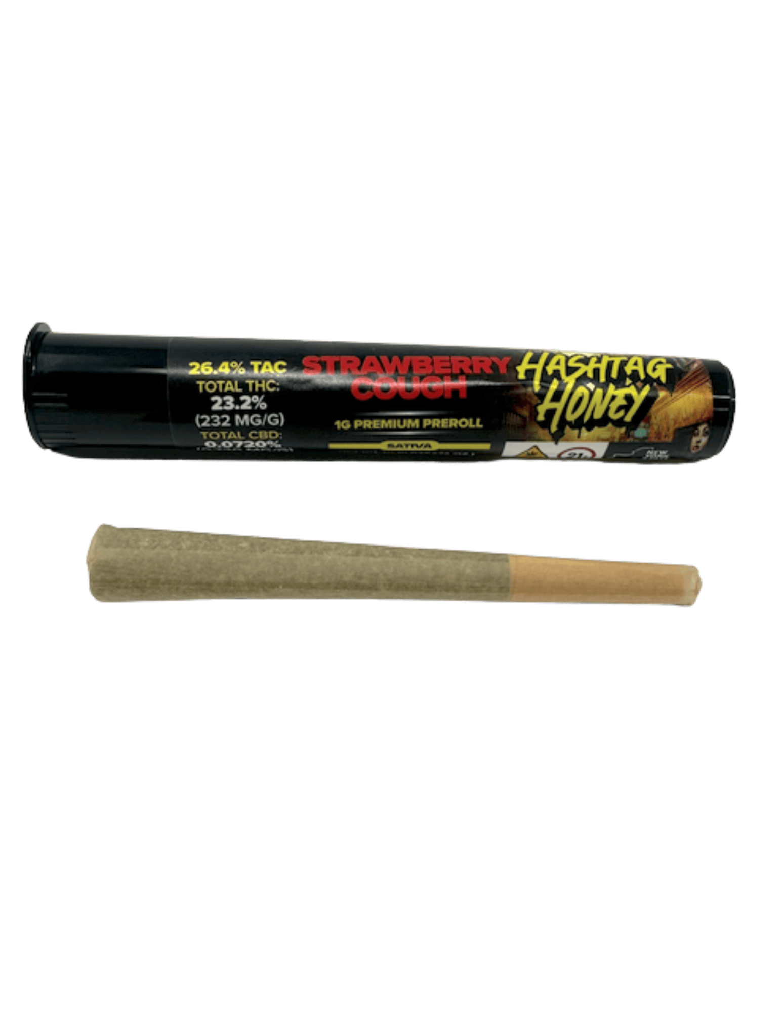 Hashtag Honey - Strawberry Cough Preroll