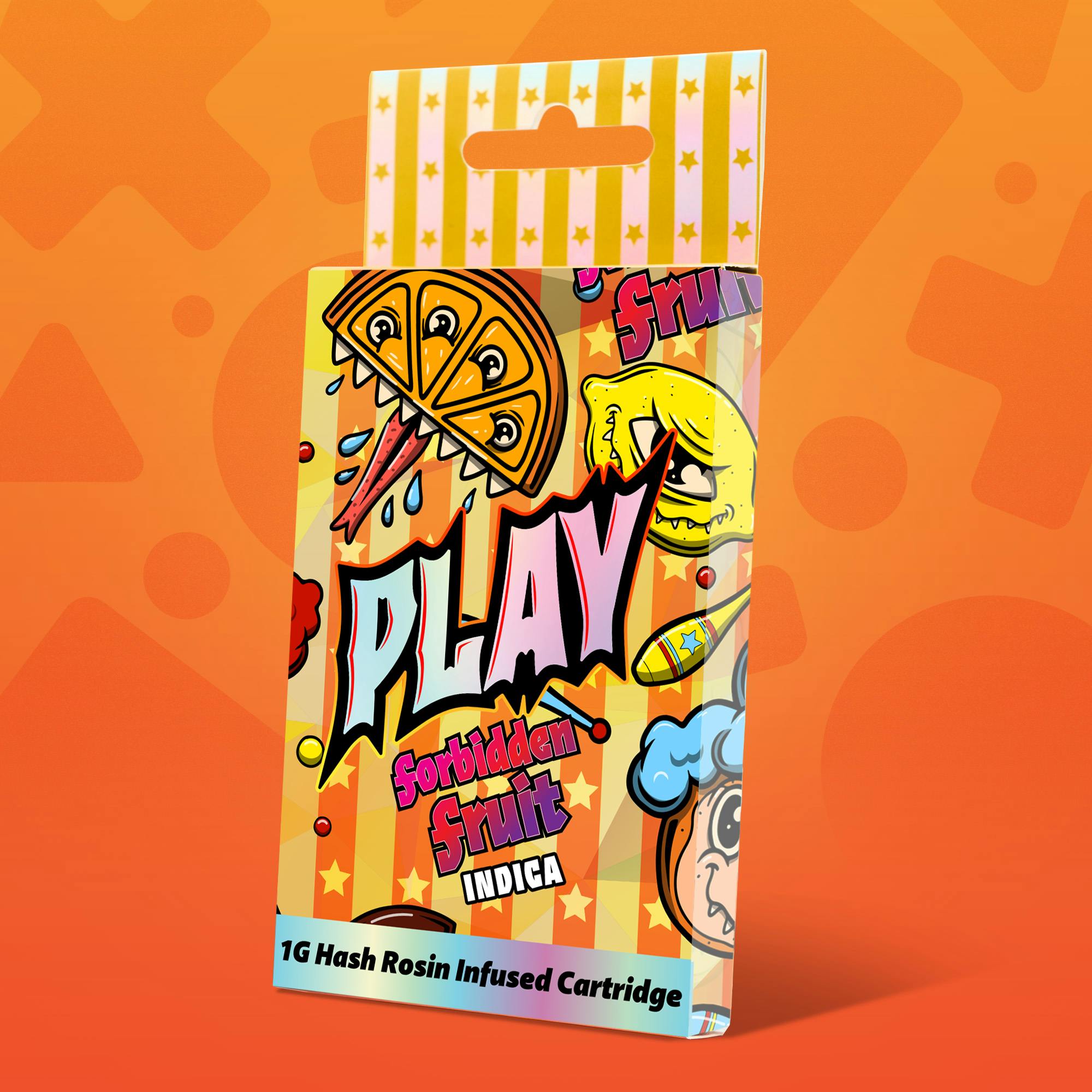 Product: Play | Forbidden Fruit | 1g | Hash Rosin Cartridge