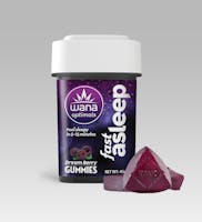 Product Dreamberry Fast Asleep | 5:1:1:1 CBD:THC:CBN:CBG Fast Acting Gummies 20pk