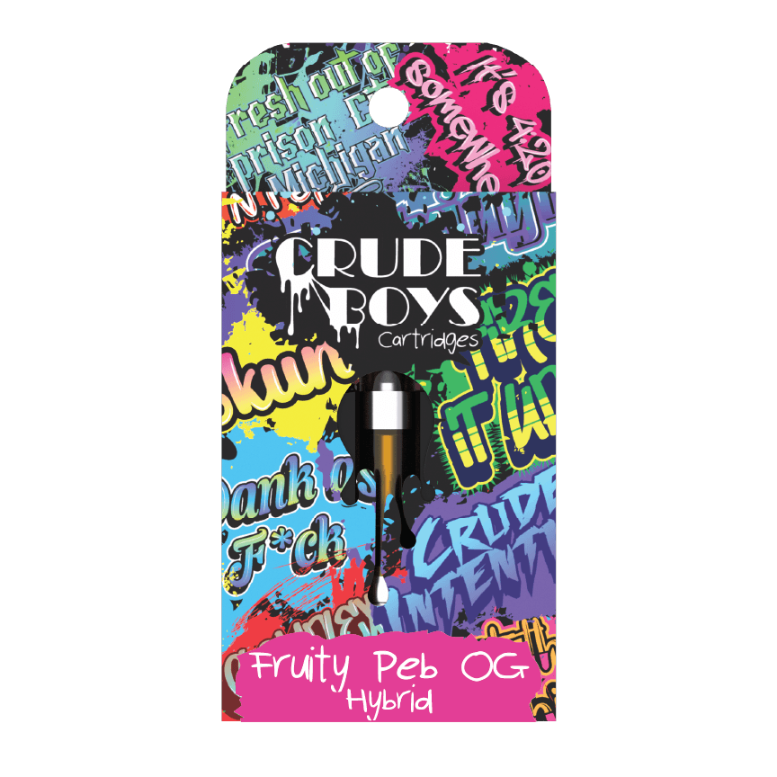 Product: CRUDE BOYS | FRUITY PEB OG - CART HYBRID