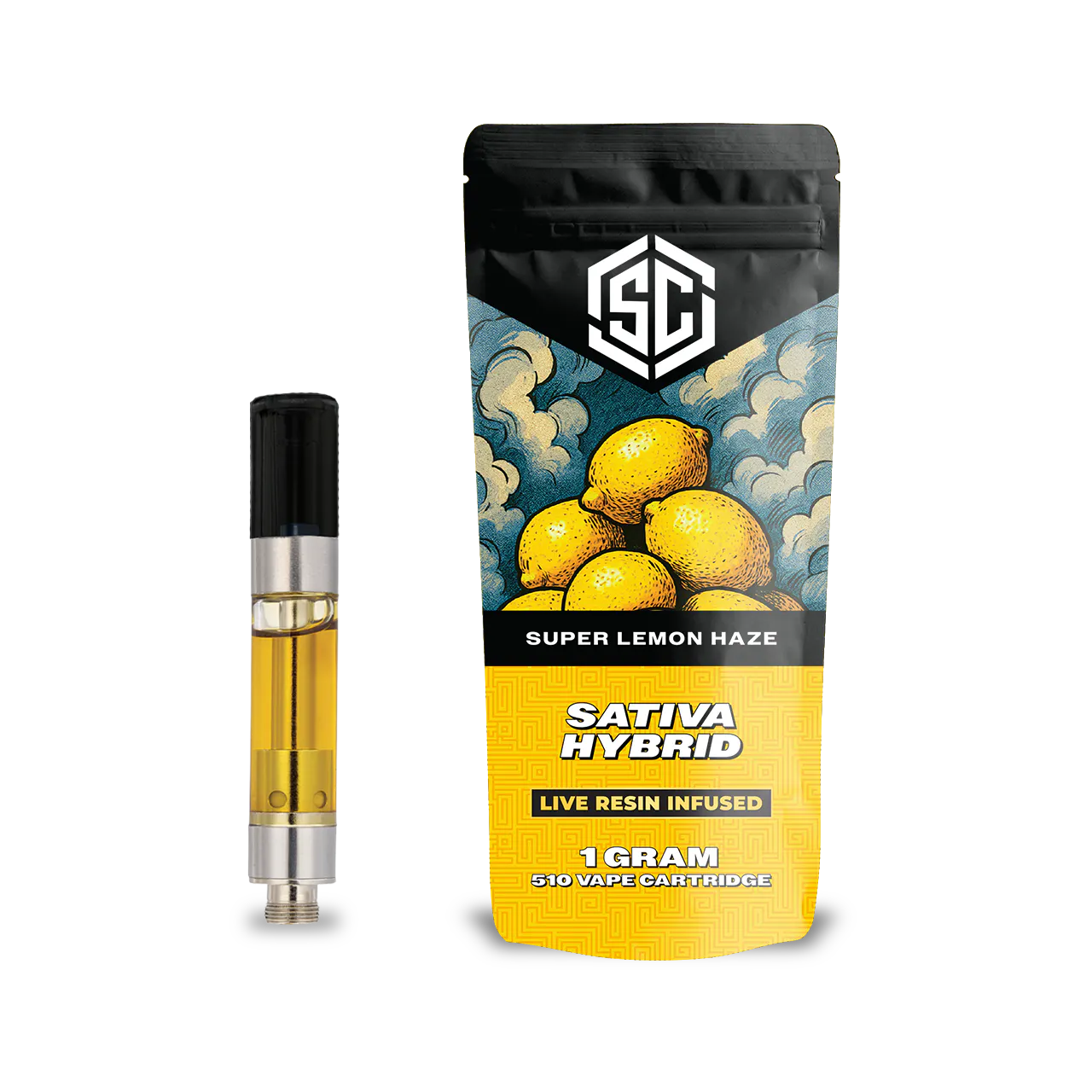 Super Lemon Haze Live Resin Cartridge | Society C | The Hive at BDT