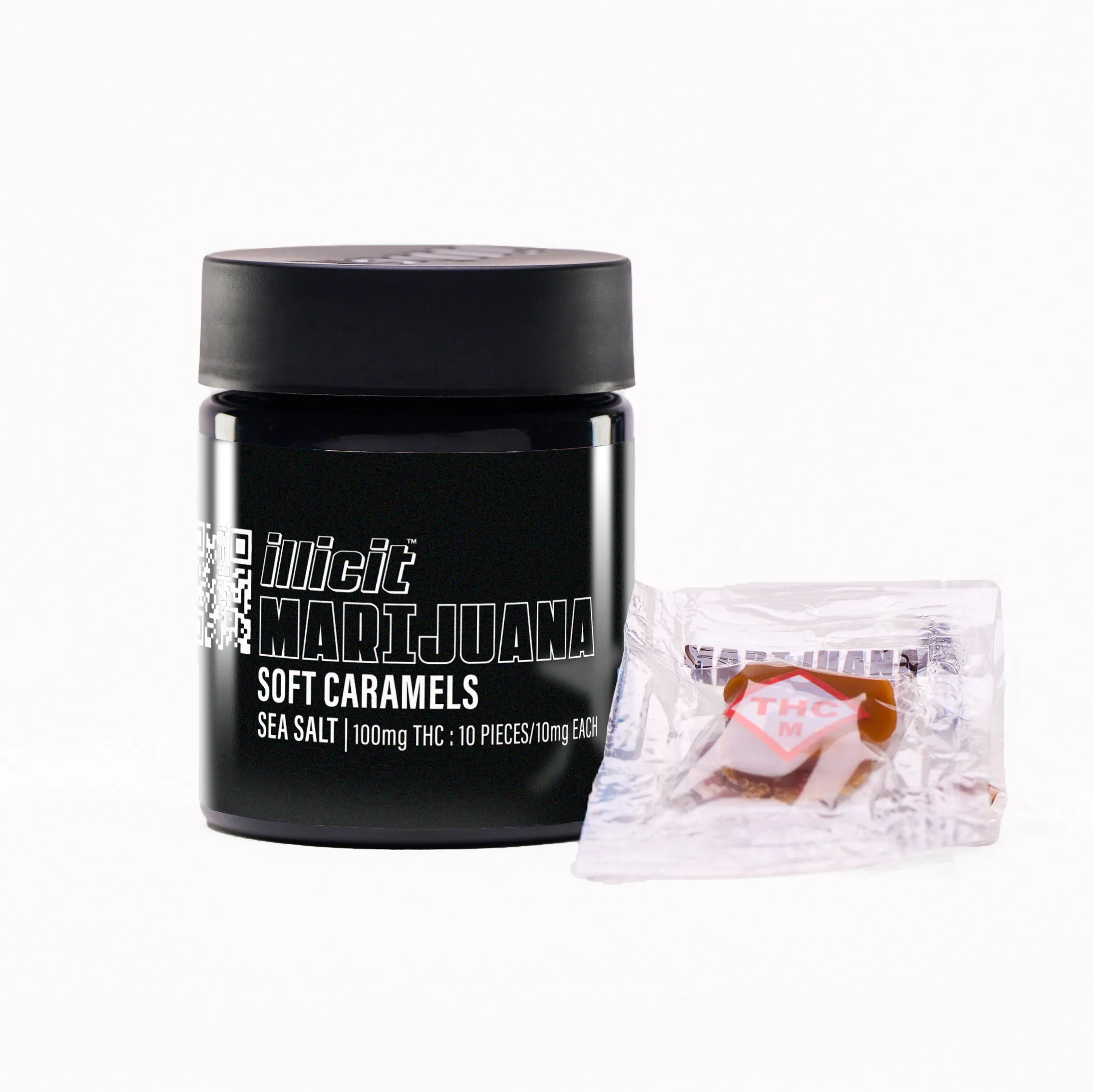 Illicit - Salted Caramels - 100mg (10pk) | Blue Sage Cannabis Deli