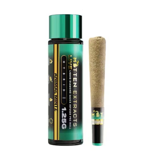 Mitten Extracts MITTEN EXTRACTS | ANIMAL MINTZ | LIVE SAUCE INFUSED PRE-ROLL HYBRID — PRE_ROLLS