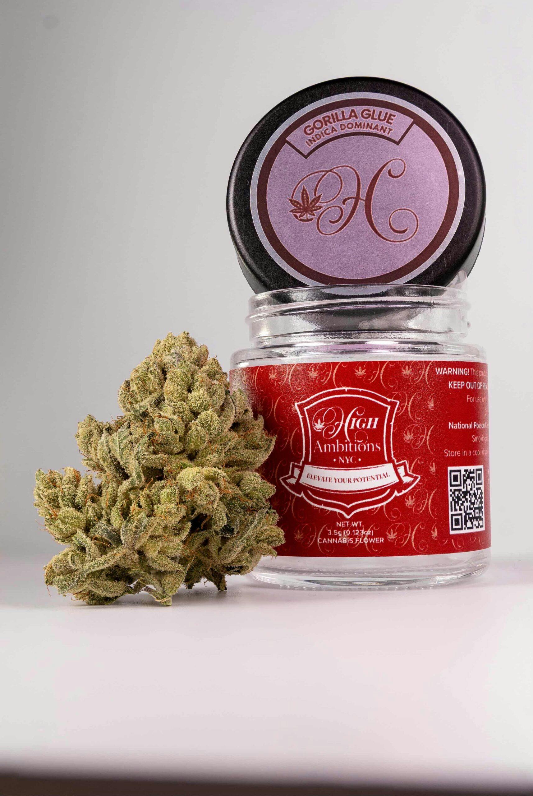 Product High Ambitions - Gorilla Glue - 3.5g - Small Batch Flower