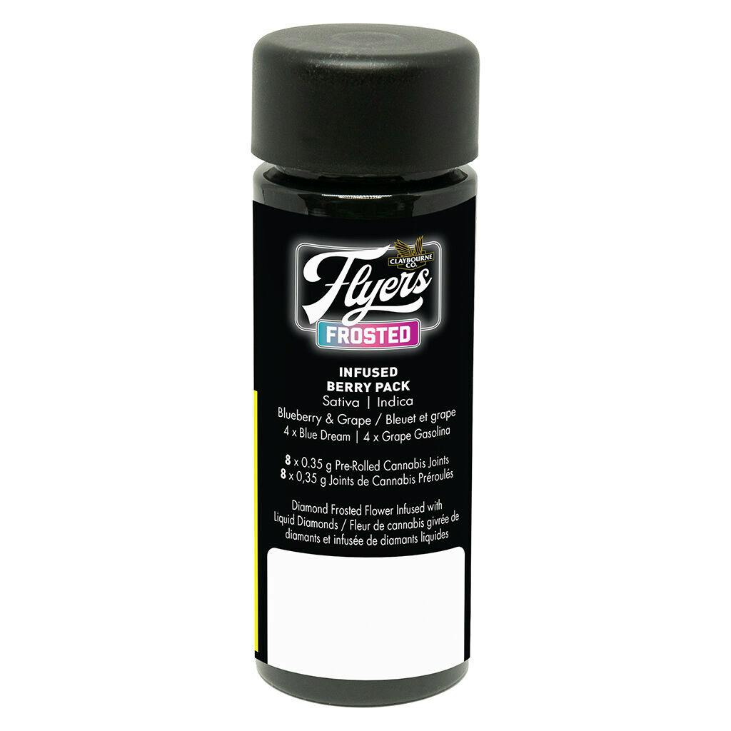 Claybourne - Flyers Frosted Infused Berry Pack PRJs - 8x0.35g