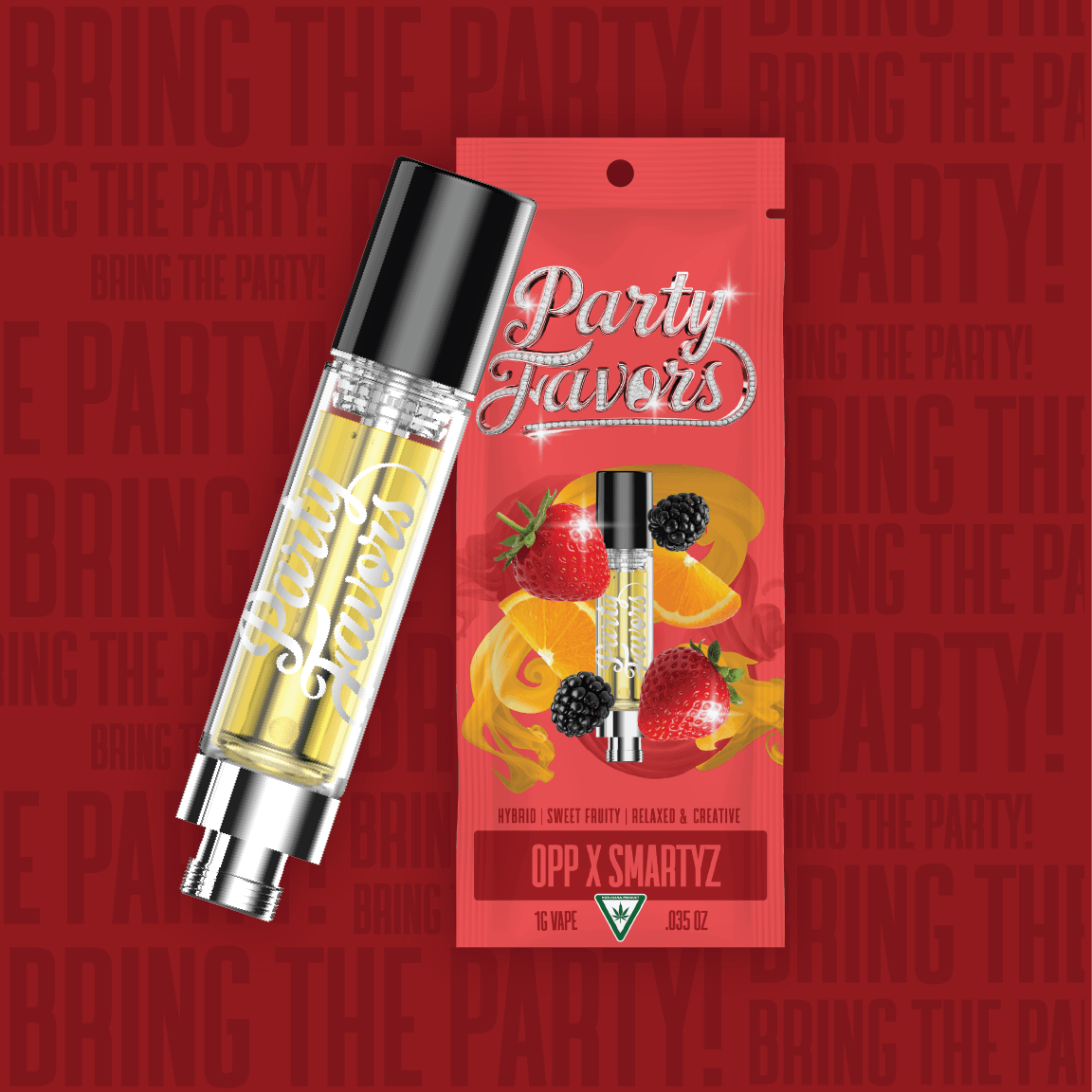 Party Favors | OPP x Smartyz Distillate Cartridge | 1g