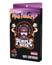 Product: Mac Pharms | Purple Haze | Vape Cart | 1g | Indica