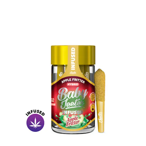 Apple Fritter Baby Jeeter Infused Pre-Roll 5-pack | 2.5g-1