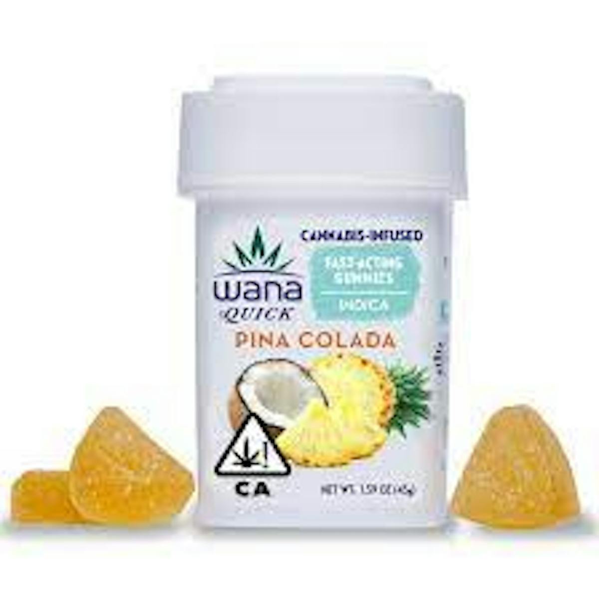 Pina Colada Quick 1g Edibles Wana Palmer, MA