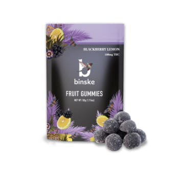 Edibles | Binske | Blackberry Lemon | 100mg | 10ct