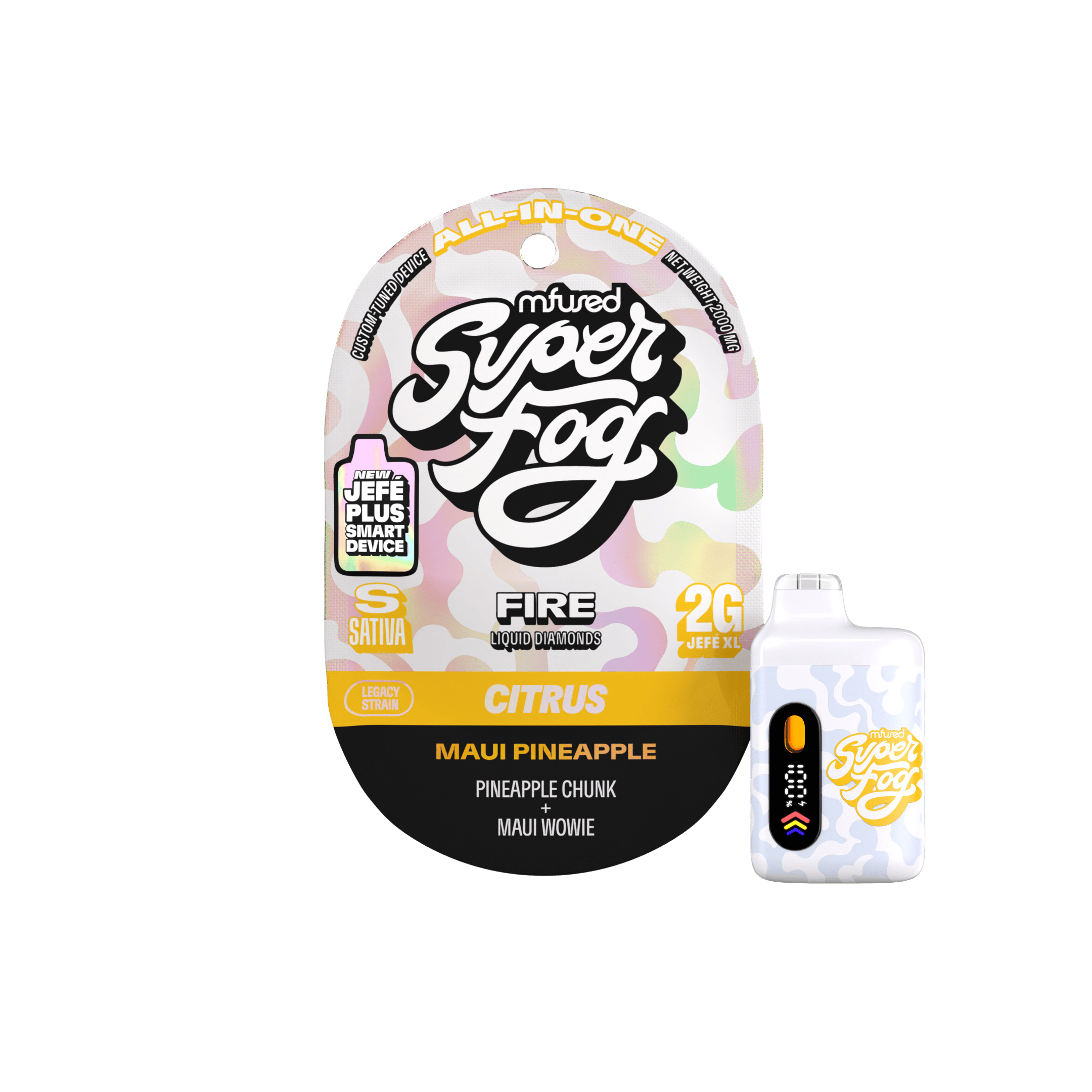 Mfused | Maui Pineapple | Disposable Vape | 2g