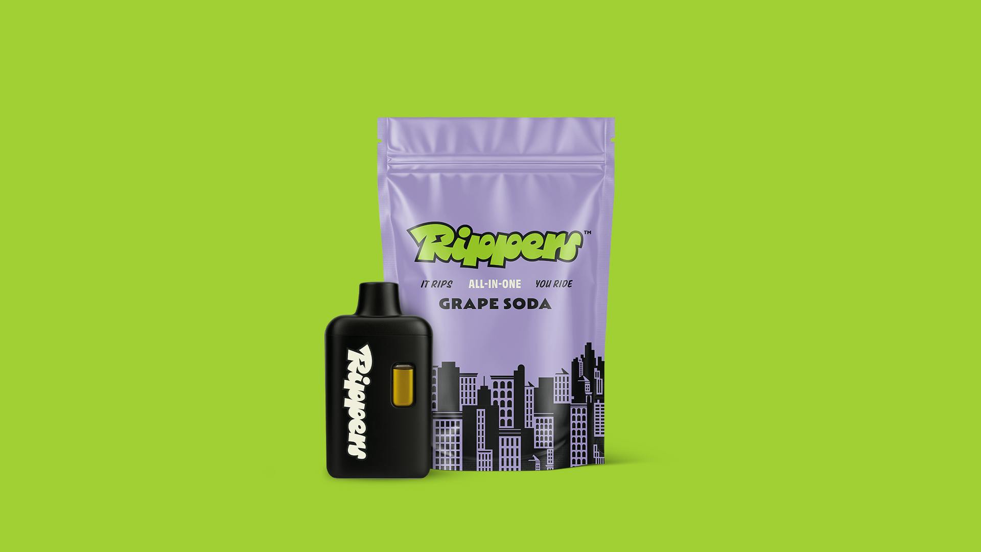 soda flavor vapes Rippers | Grape Flavors:White Zlusherz LEMONT MINT Select CBD Focus CBD