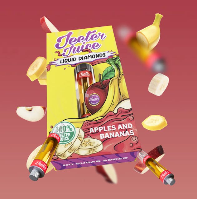 Apples & Bananas | 1g | Liquid Diamond | Vape | Jeeter - Image 1