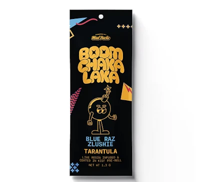 Boom Chaka Laka - 1.3g Infused Tarantula - Blue Raz Zlushie