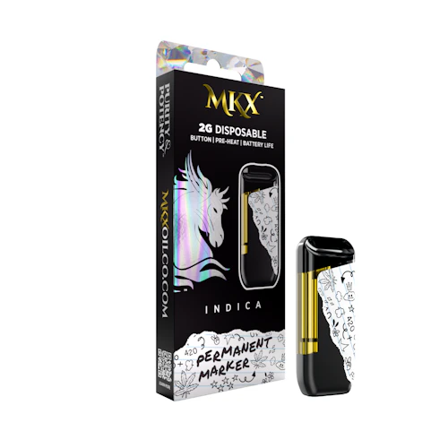 2g MKX Disposable - Permanent Marker 2g Disposable - Indica