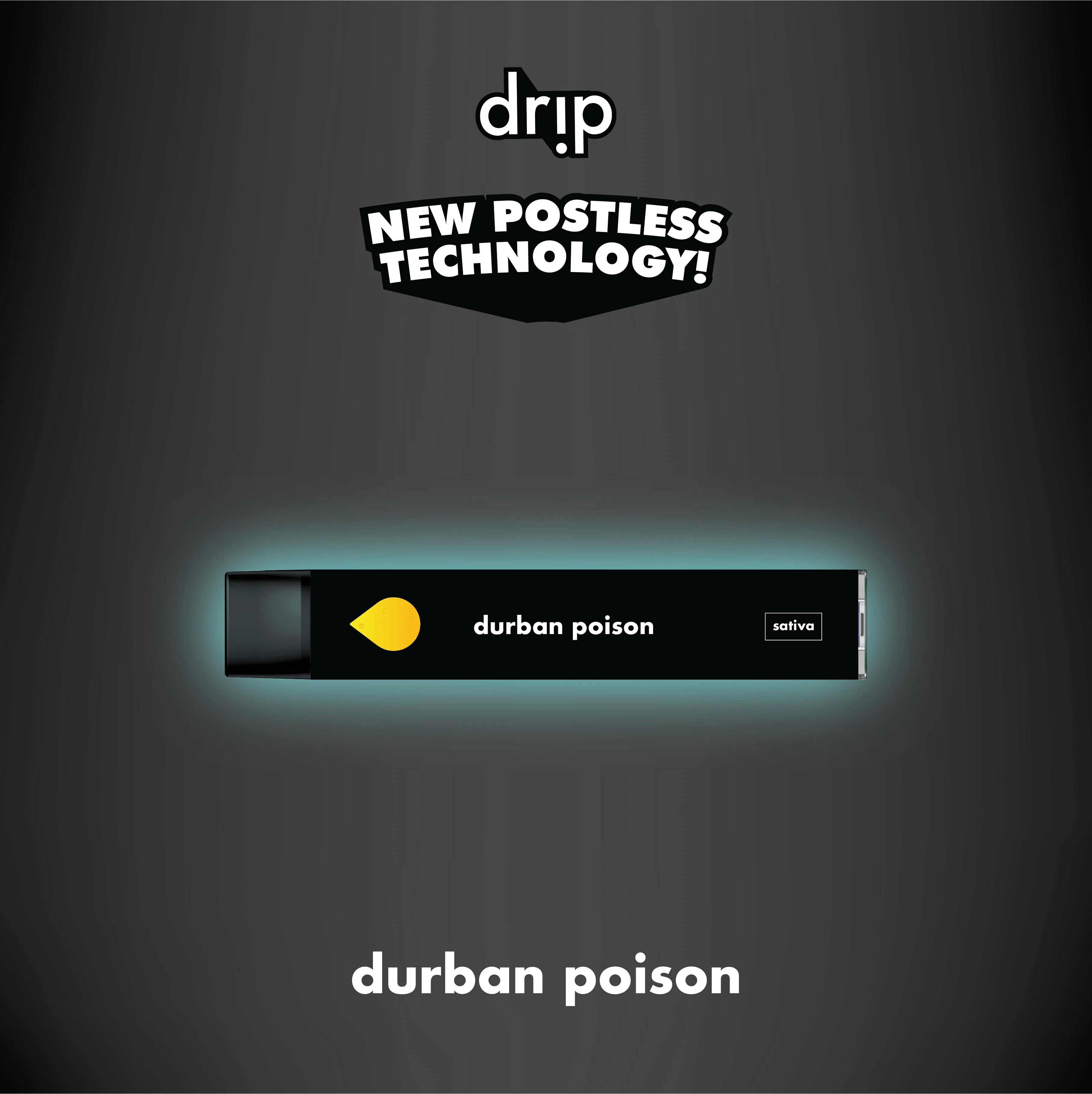 Durban Poison All-In-One Disposable Distillate Cartridge | Drip