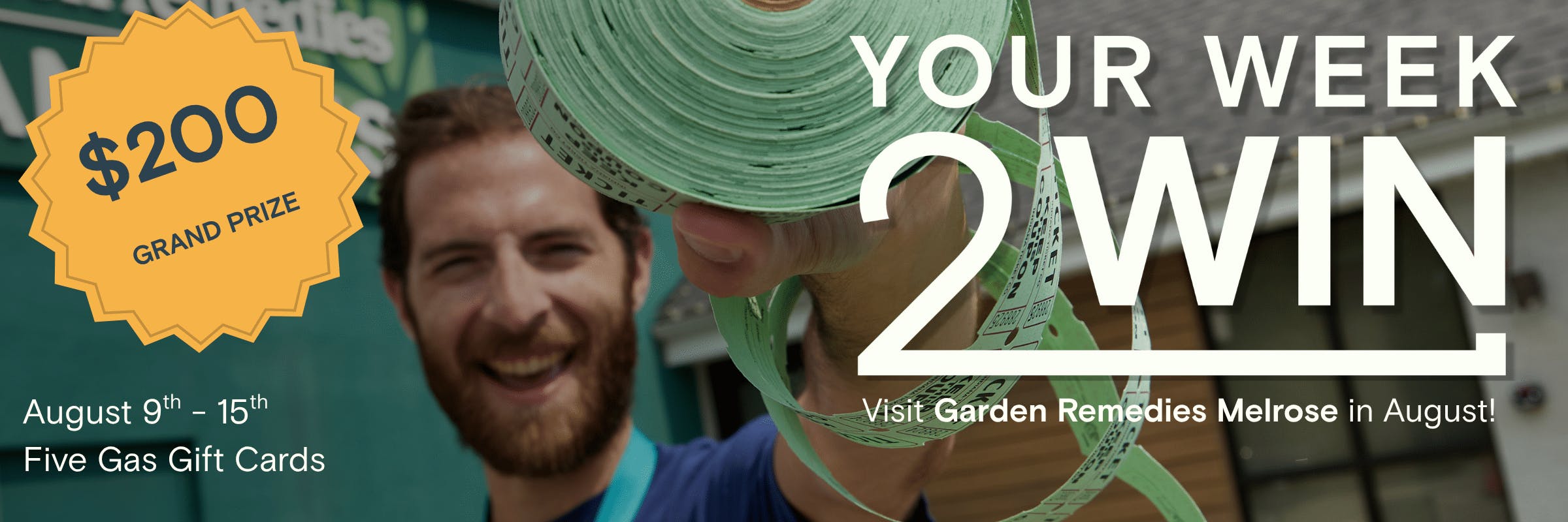 Visit Garden Remedies Melrose for your chance to win big!