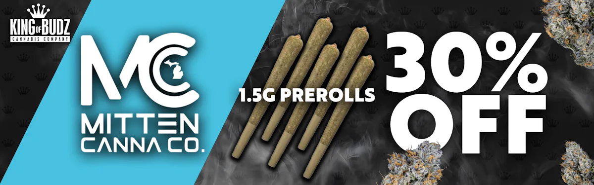 Mitten Canna - 1.5g Preroll - 30 Percent Off