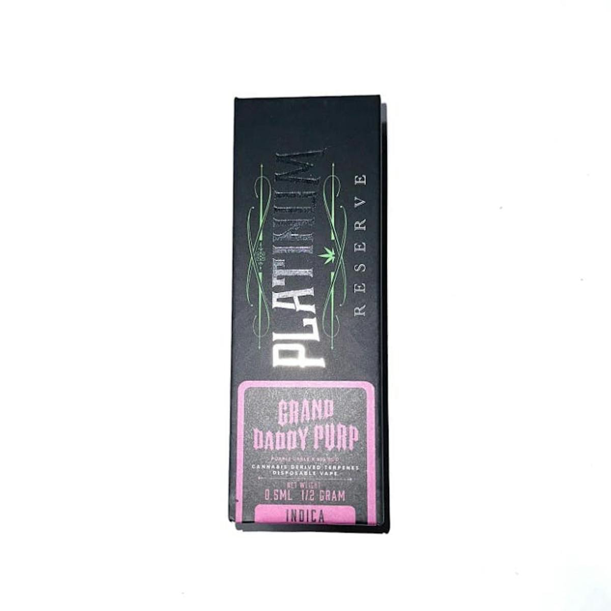 Photo of Platinum Reserve | Granddaddy Purp | Vape