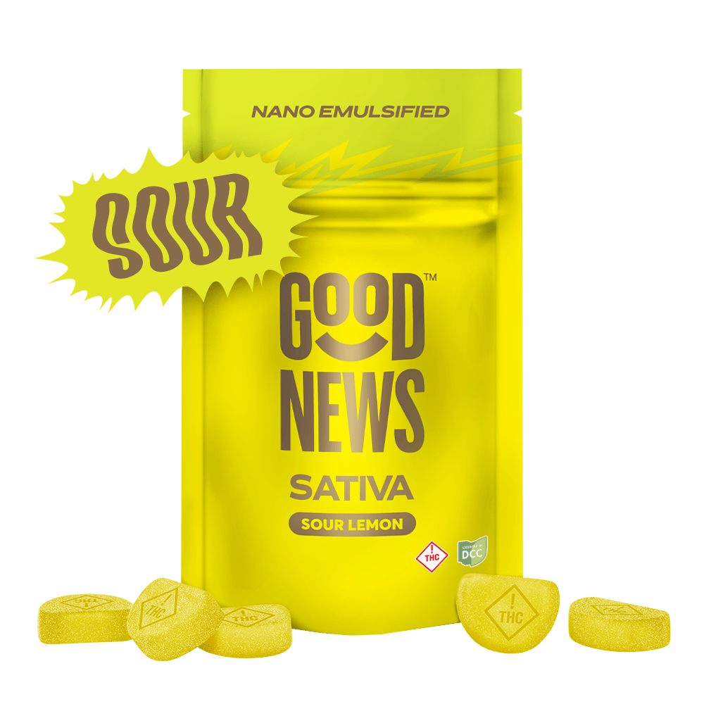 Sour Lemon - Gummies 10pk 100mg