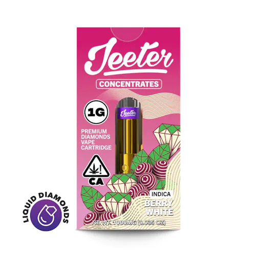 Berry White Premium Diamonds Vape Cartridge | 1g-active