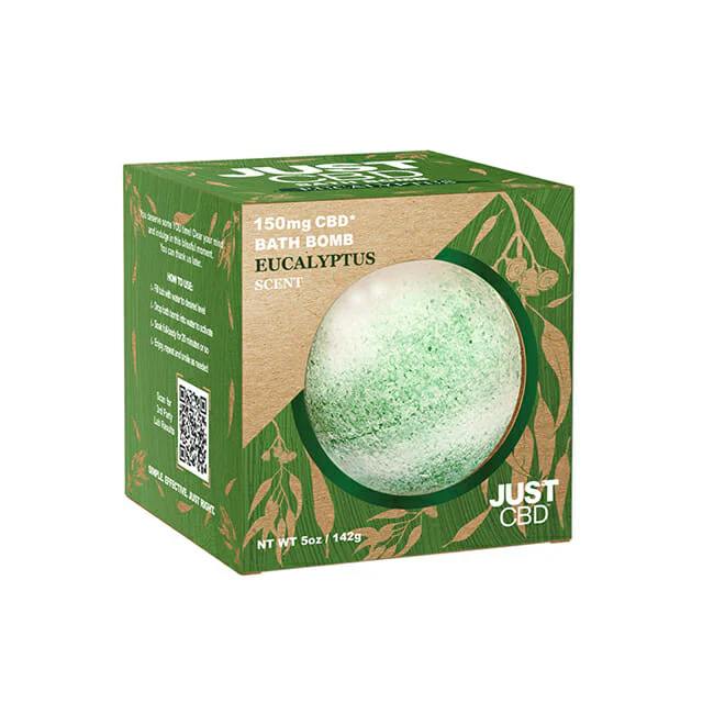 JustCBD JUST CBD BATH BOMB EUCALYPTUS