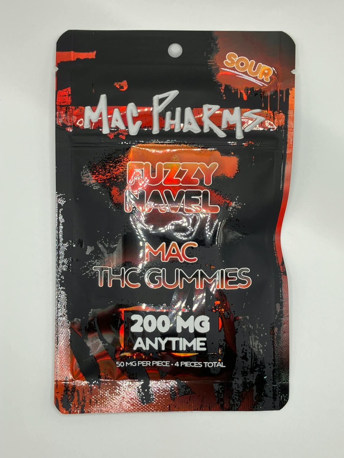 Mac Pharms | Gummies - 200mg - Fuzzy Navel