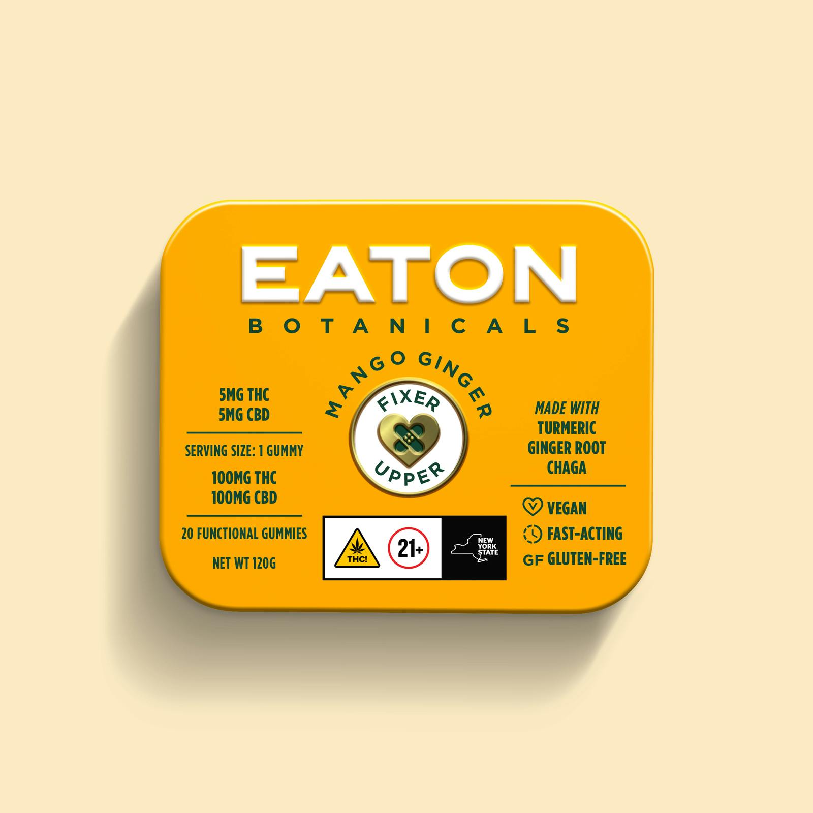 Eaton Botanicals- Fixer Upper- Mango Ginger- Gummies